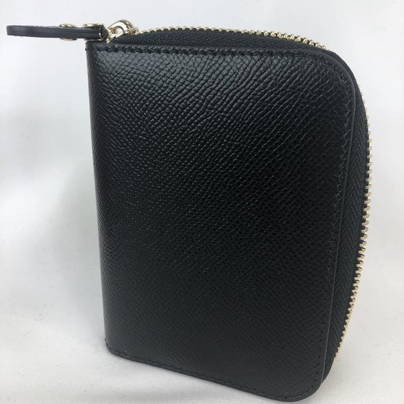 Salvatore Ferragamo Cross Grain Zip Around Wallet - Picture 2 of 8